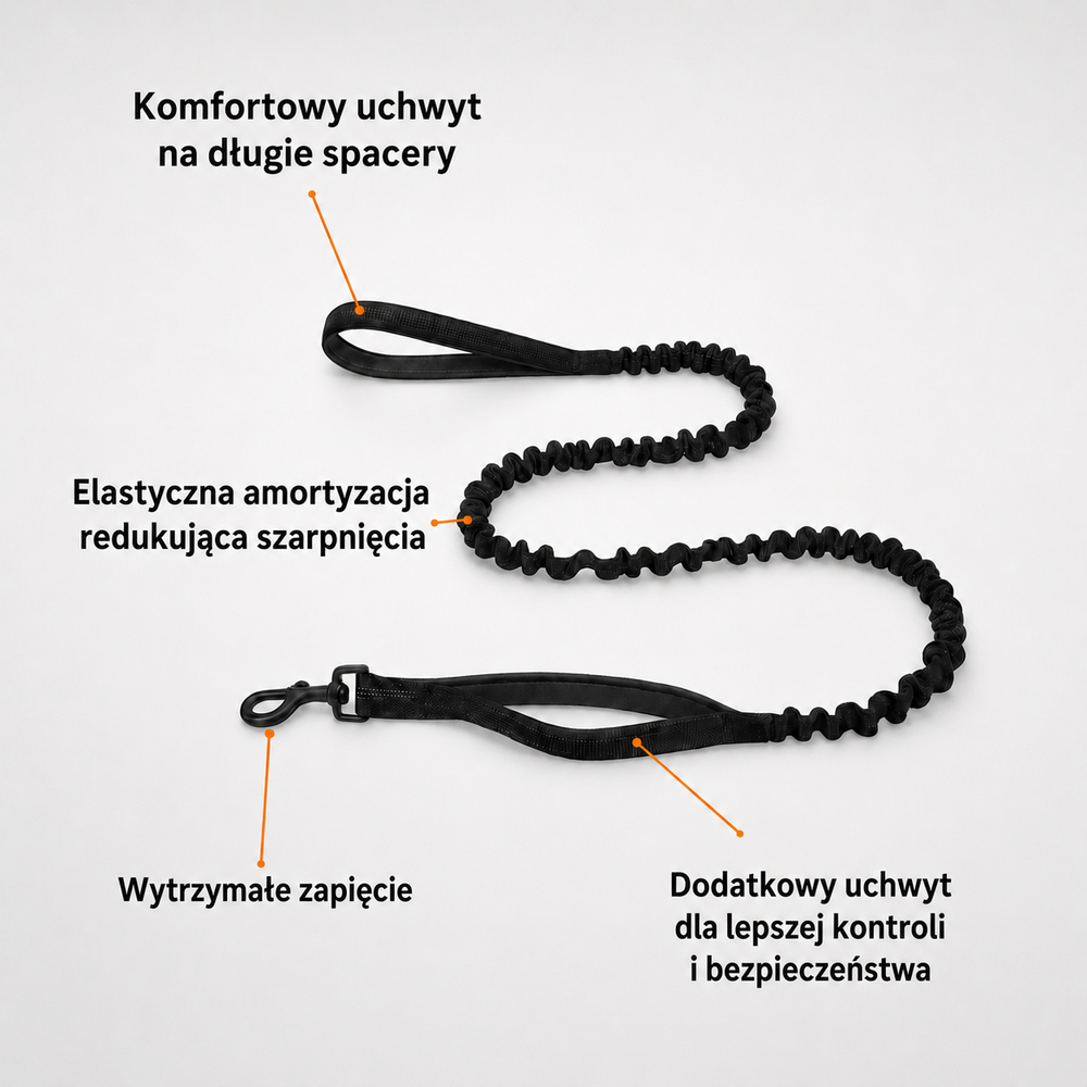 Szelki bezuciskowe zapobiegające ciągnięciu
